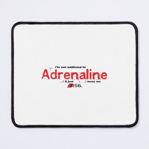 Item preview, I'm Not Addicted to Adrenaline, It Just Loves Me black v1 designed and sold by grafik.