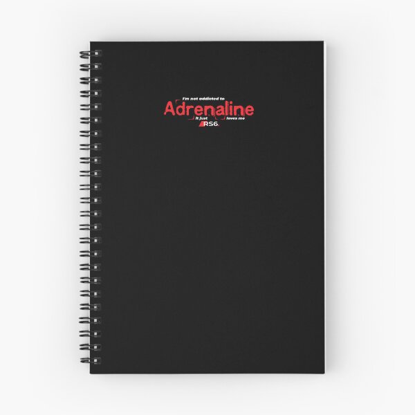 Item preview, I'm Not Addicted to Adrenaline, It Just Loves Me white v1 designed and sold by grafik.