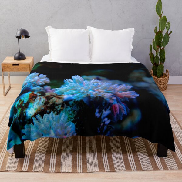 Item preview, Lilac Purple succulent Corals with Floral Pattern from the Vibrant Coral Reef of Marsa Alam, Red Sea Egypt designed and sold by Ahmed ElMekawy.