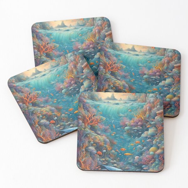 Item preview, surrealist ocean poster designed and sold by Orhun Selcuk Holat.