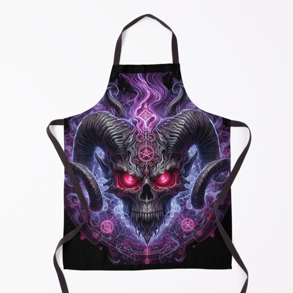 Item preview, Black Satan Skull Horned designed and sold by gazstudio.