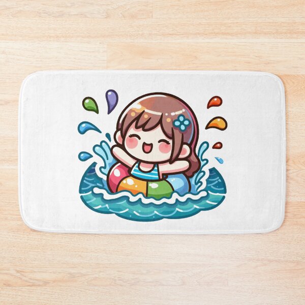 Item preview, Little Girl Swimming - Fantastic designed and sold by Shtex.
