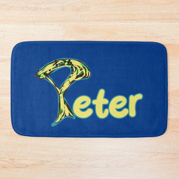 Item preview, Peter artistic yellow text designed and sold by vibeno1.