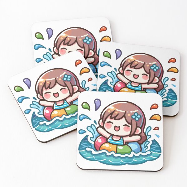 Item preview, Little Girl Swimming - Fantastic designed and sold by Shtex.