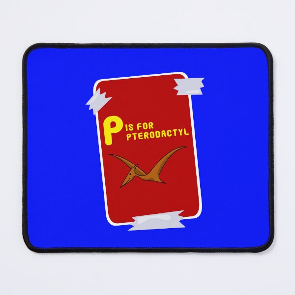 Item preview, P is for Pterodactyl - Witty Wordplay designed and sold by Fun Funky Designs.