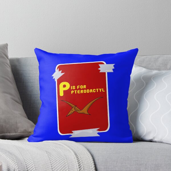 Item preview, P is for Pterodactyl - Witty Wordplay designed and sold by Fun Funky Designs.