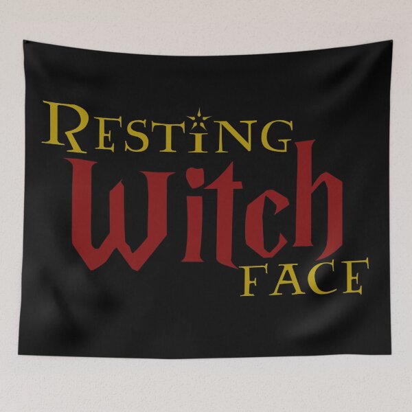 Item preview, Resting Witch Face designed and sold by fashionsforfans.