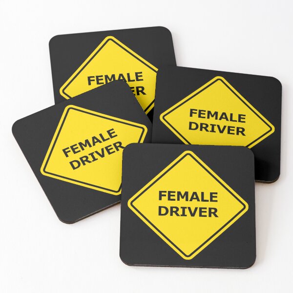 Item preview, Female Driver Car Warning designed and sold by everything4eva.