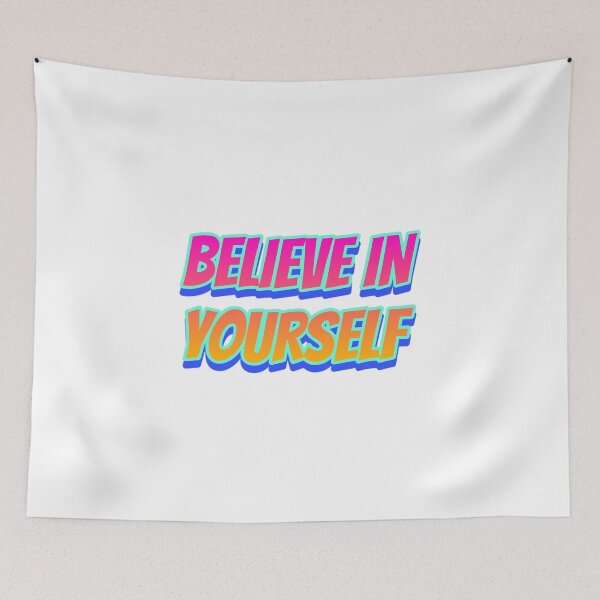 Item preview, Empower Yourself: Inspiring 'Believe In Yourself' Designs on Redbubble designed and sold by Luxuriously.