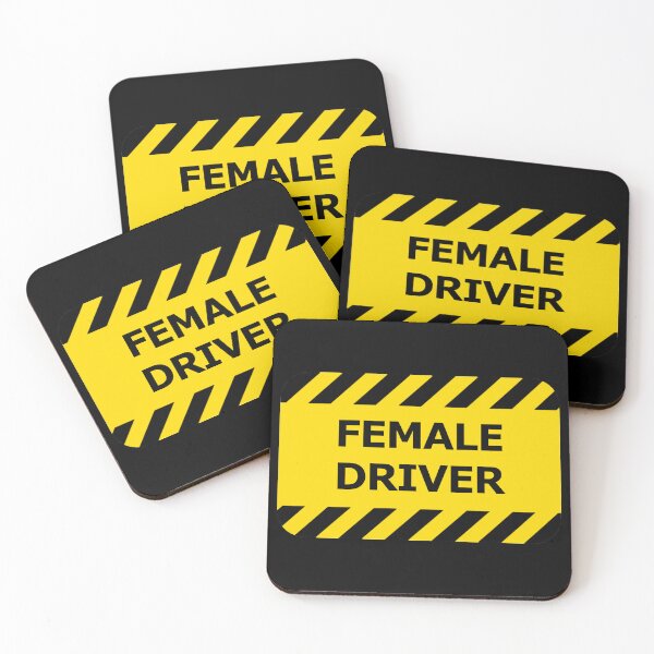 Item preview, Female Driver Car Warning designed and sold by everything4eva.