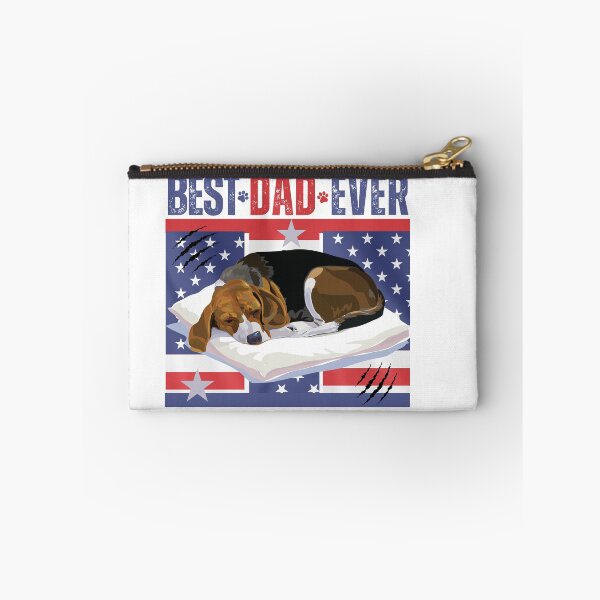 Item preview, Best Dog Dad Ever Retro Typographic American Flag Dog Dad  Design designed and sold by Raise2Shine.