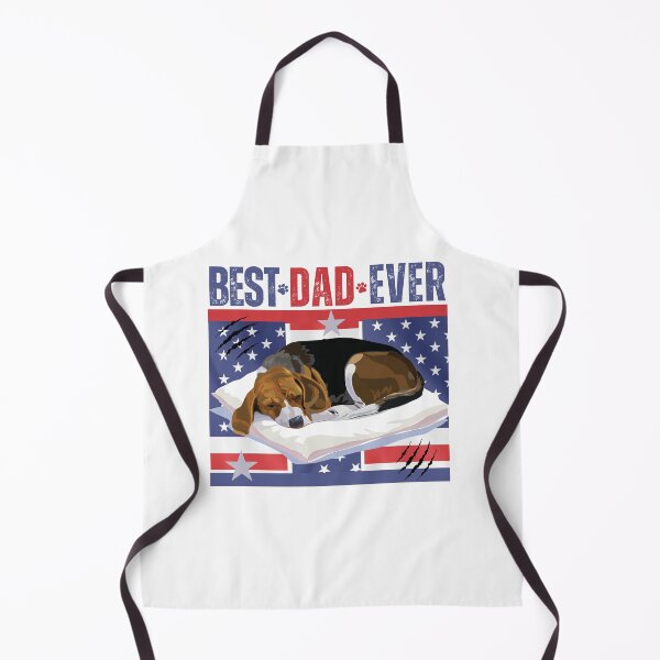Item preview, Best Dog Dad Ever Retro Typographic American Flag Dog Dad Design designed and sold by Raise2Shine.