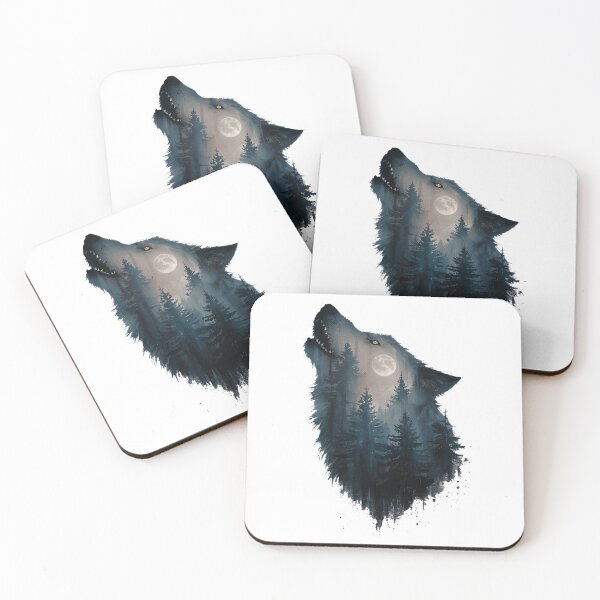 Item preview, Wolf Howl Forest Moon designed and sold by Esskay Designs.