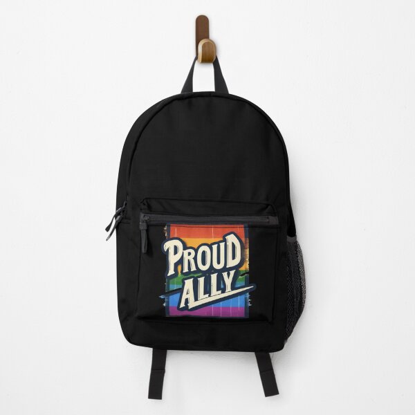 Item preview, Proud Ally Equality LGBTQ Rainbow Flag Pride Vintage designed and sold by TomFrontierArt.