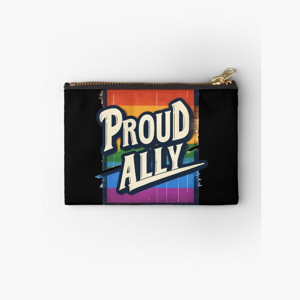 Item preview, Proud Ally Equality LGBTQ Rainbow Flag Pride Vintage designed and sold by TomFrontierArt.