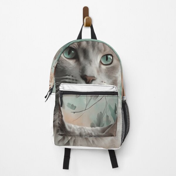 Item preview, Misty Meow | Digital Art Print | Mystical Cat | AI-Generated Wall Art | Downloadable Home Decor designed and sold by ARTIST-BRUSH.
