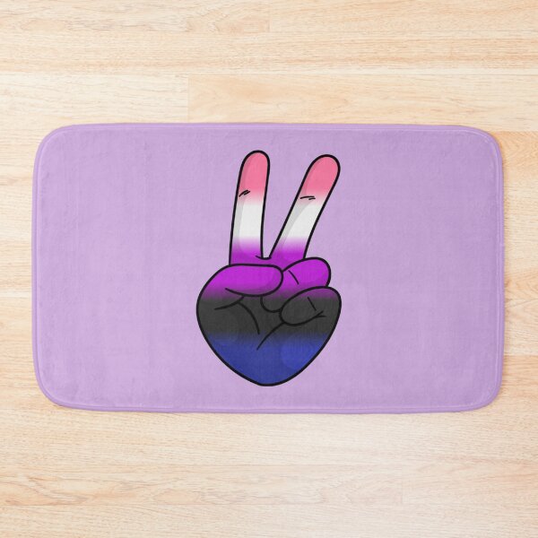 Item preview, Genderfluid Pride Peace Out designed and sold by everything4eva.
