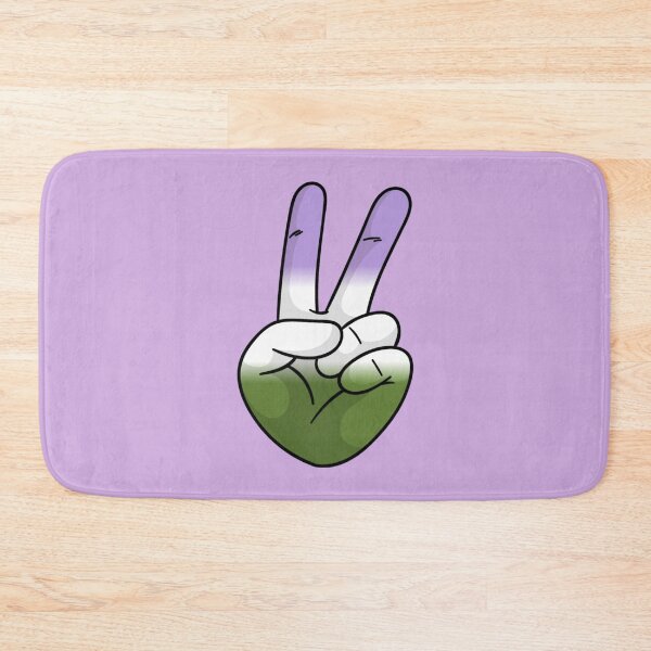 Item preview, Genderqueer Pride Peace Out designed and sold by everything4eva.