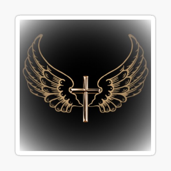 Item preview, The golden Winged Cross  designed and sold by FantasyPearl.