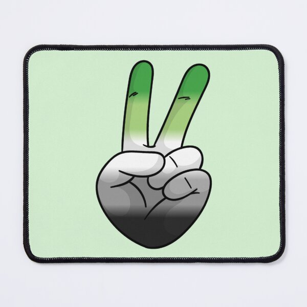 Item preview, Aromantic Pride Peace Out designed and sold by everything4eva.