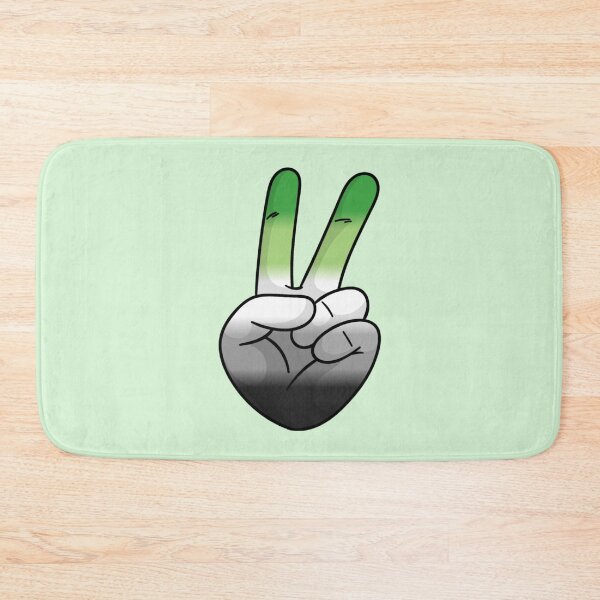 Item preview, Aromantic Pride Peace Out designed and sold by everything4eva.