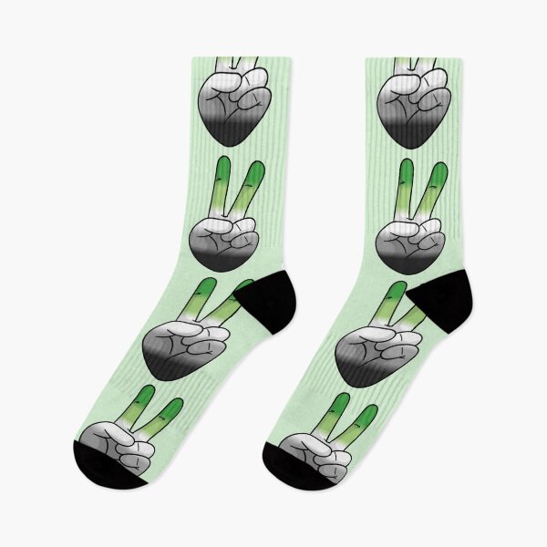 Item preview, Aromantic Pride Peace Out designed and sold by everything4eva.