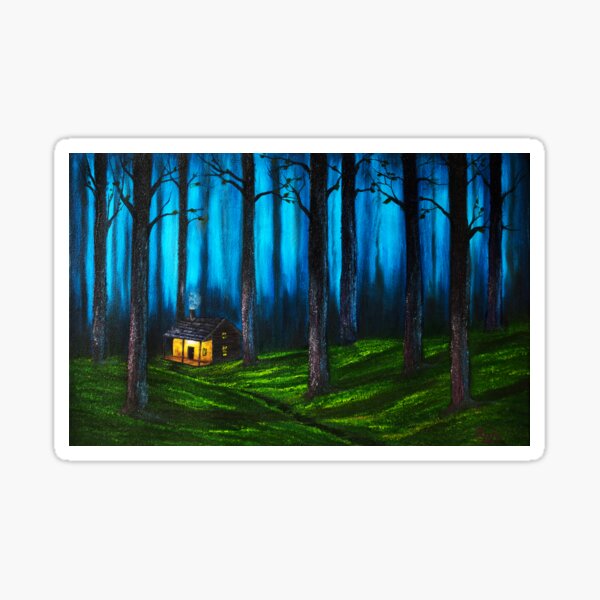 Cold Night Sticker
