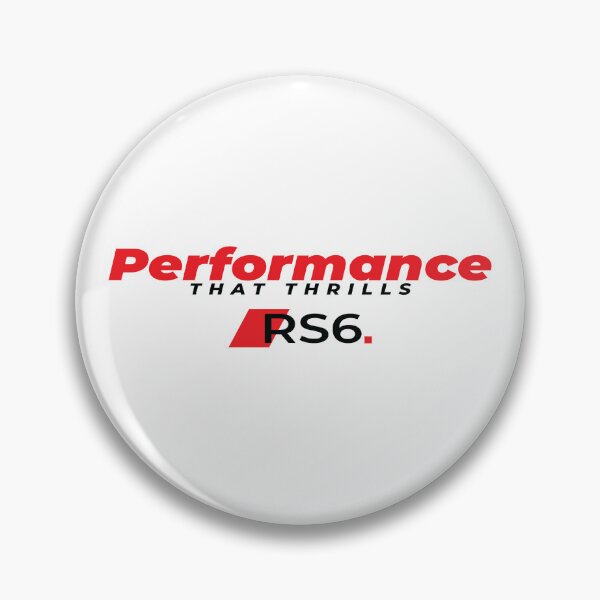 Item preview, Performance that Thrills RS6 black v1 designed and sold by grafik.