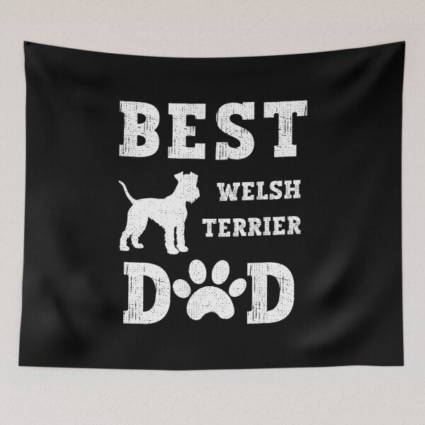 Item preview, Best Welsh Terrier Dad - Gift for Dog Dad designed and sold by Dog Terrier Lovers.