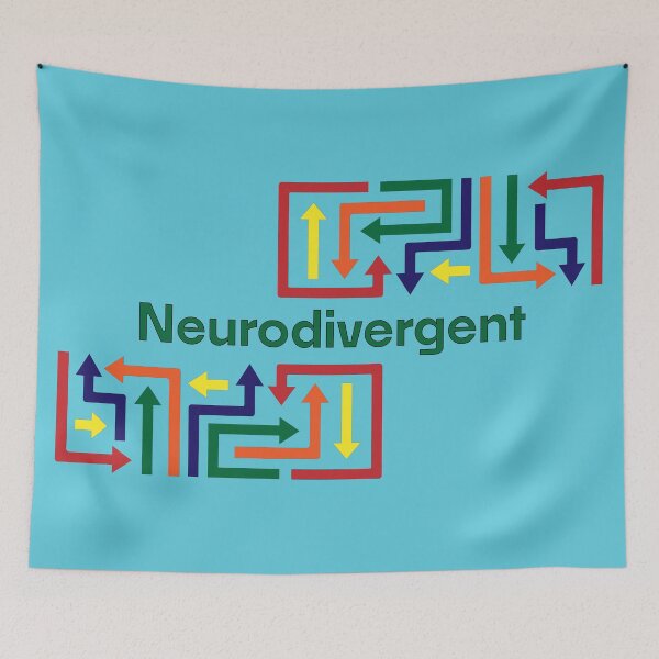 Item preview, Neurodivergent designed and sold by Cosmic-Fandom.