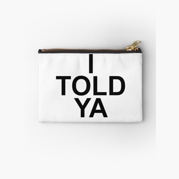 Item preview, Challengers Movie “I Told Ya” designed and sold by RedYuzuru.