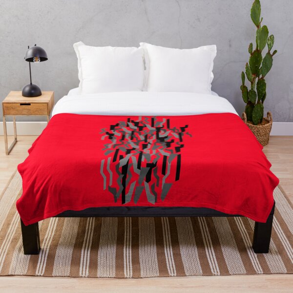 Item preview, Camouflage Art Camo Modern Art Red Grey designed and sold by -JBell-.