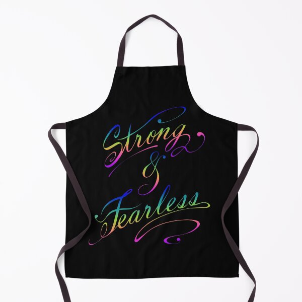 Item preview, Strong & Fearless (Rainbow) designed and sold by FreakorGeek.
