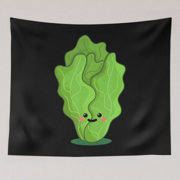Item preview, Lettuce Veggie Kawaii designed and sold by EmGai TocXanh.