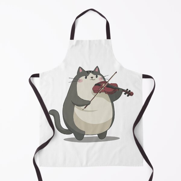 Item preview, Meowsician Violin designed and sold by Angry Swan Designs.