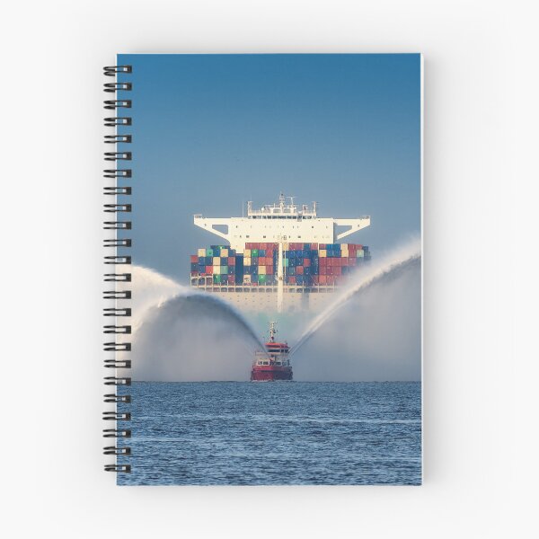 Artikelvorschau, Containerschiff Begrüßung entworfen und verkauft von KreativFoto.