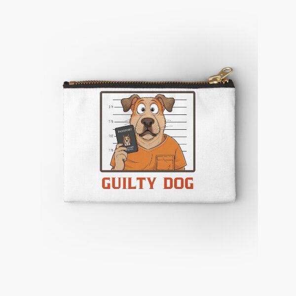 Item preview, Guilty Dog Mugshot designed and sold by Colorful-Garden.