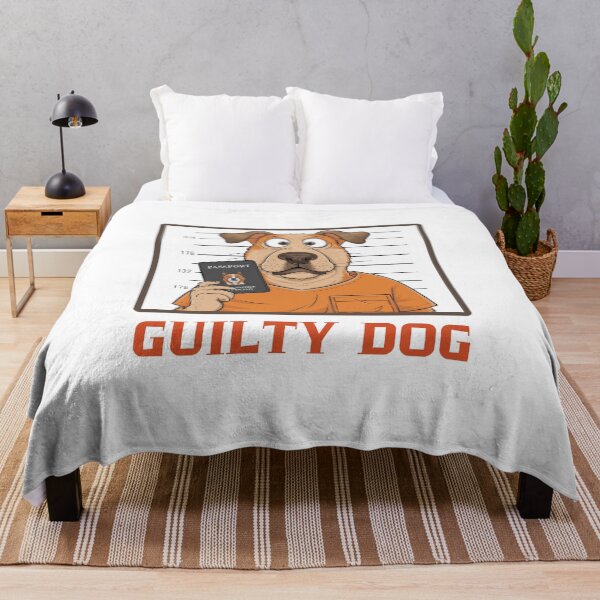 Item preview, Guilty Dog Mugshot designed and sold by Colorful-Garden.
