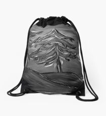 Scerene scape Drawstring Bag