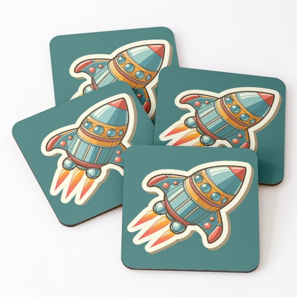 Item preview, Retro Rocket designed and sold by Aise06.