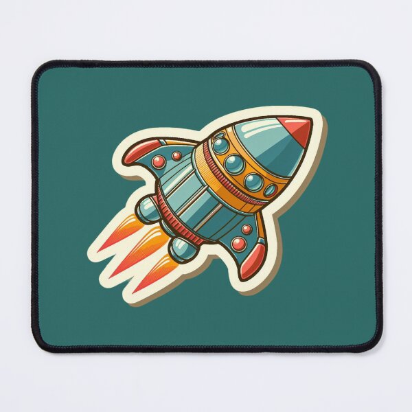 Item preview, Retro Rocket designed and sold by Aise06.