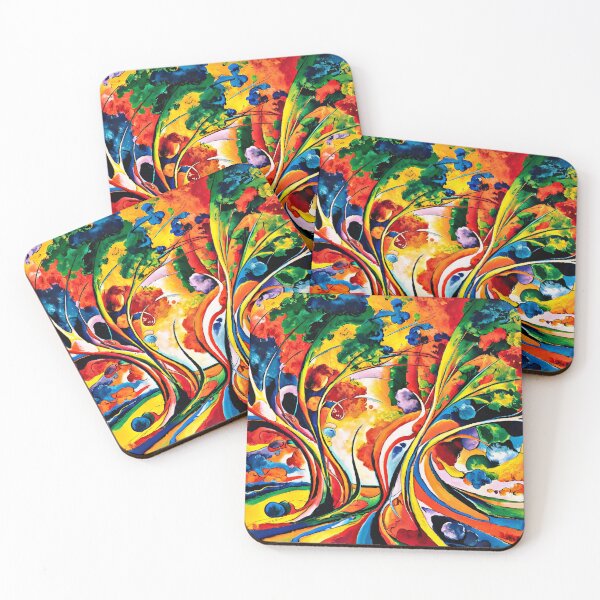 Item preview, Kandinsky Inspired Abstract Trees Swaying In The Wind  designed and sold by Sizani.