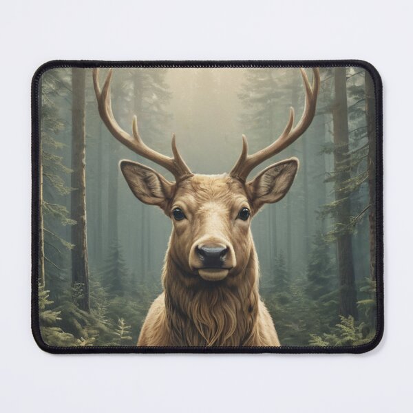 Item preview, Raindeer in the forest designed and sold by AlliAll-Digital.