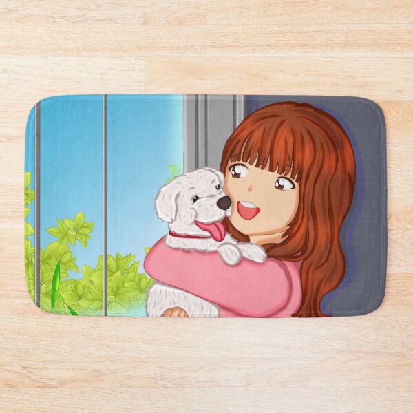 Item preview, cute,chibi, dog, pet, pink, designed and sold by somishii.