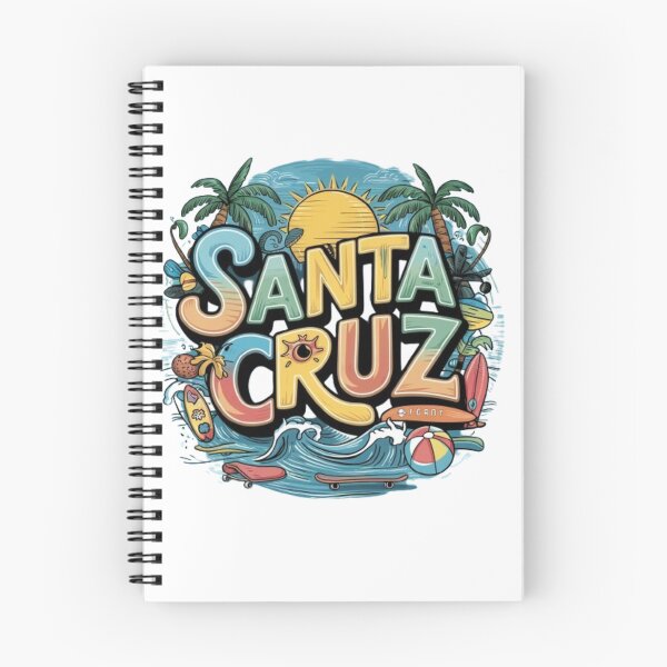 Item preview, Santa Cruz CA Kalifornien - Retro 70er 80er Jahre Surfer designed and sold by SztylishDesigns.
