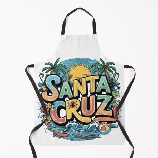 Item preview, Santa Cruz CA Kalifornien - Retro 70er 80er Jahre Surfer designed and sold by SztylishDesigns.