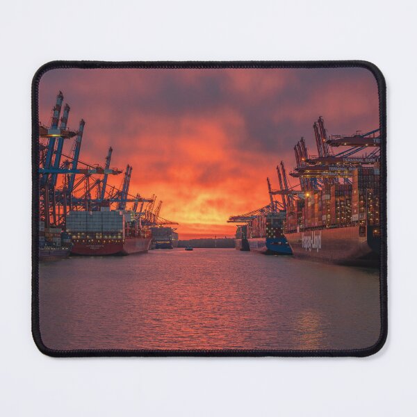 Item preview, Hamburg Port Waltershof designed and sold by KreativFoto.