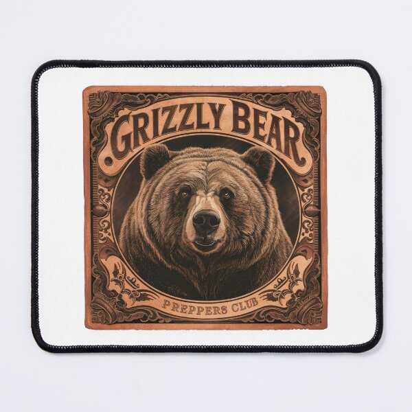 Item preview, Grizzly Bear Preppers Club designed and sold by Esskay Designs.