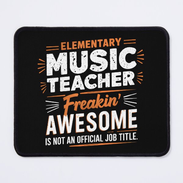 Item preview, Elementary Music Teacher - Freaking Awesome For Dad Job designed and sold by Creatiforge.