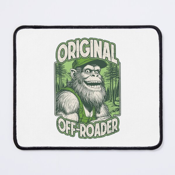 Item preview, Bigfoot Hiking Original Off-Roader Funny Outdoor Hiker designed and sold by GrandeDuc.
